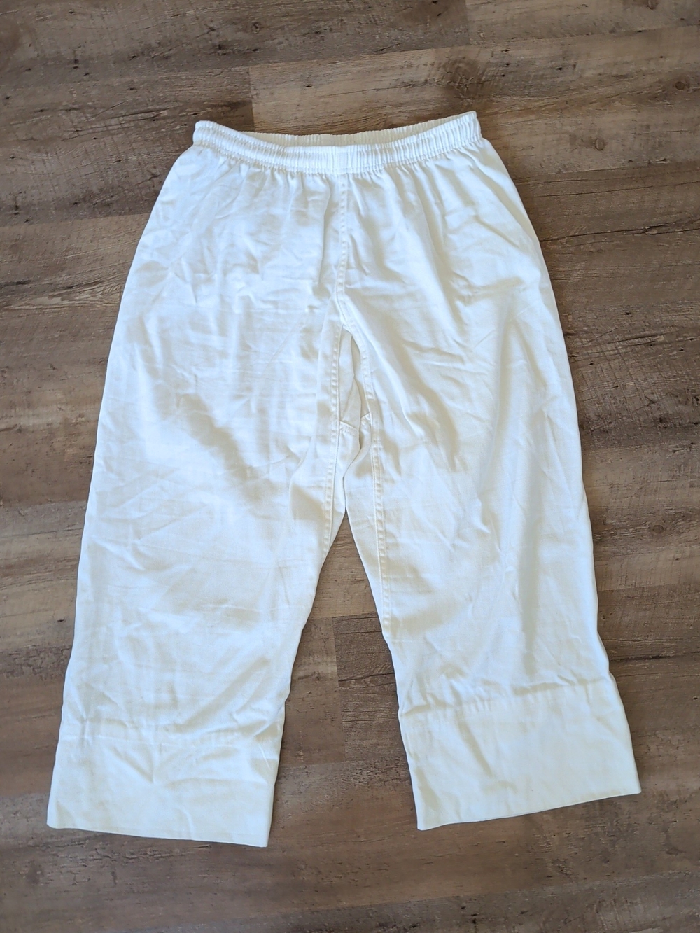 Wide Leg Women’s Pants - White